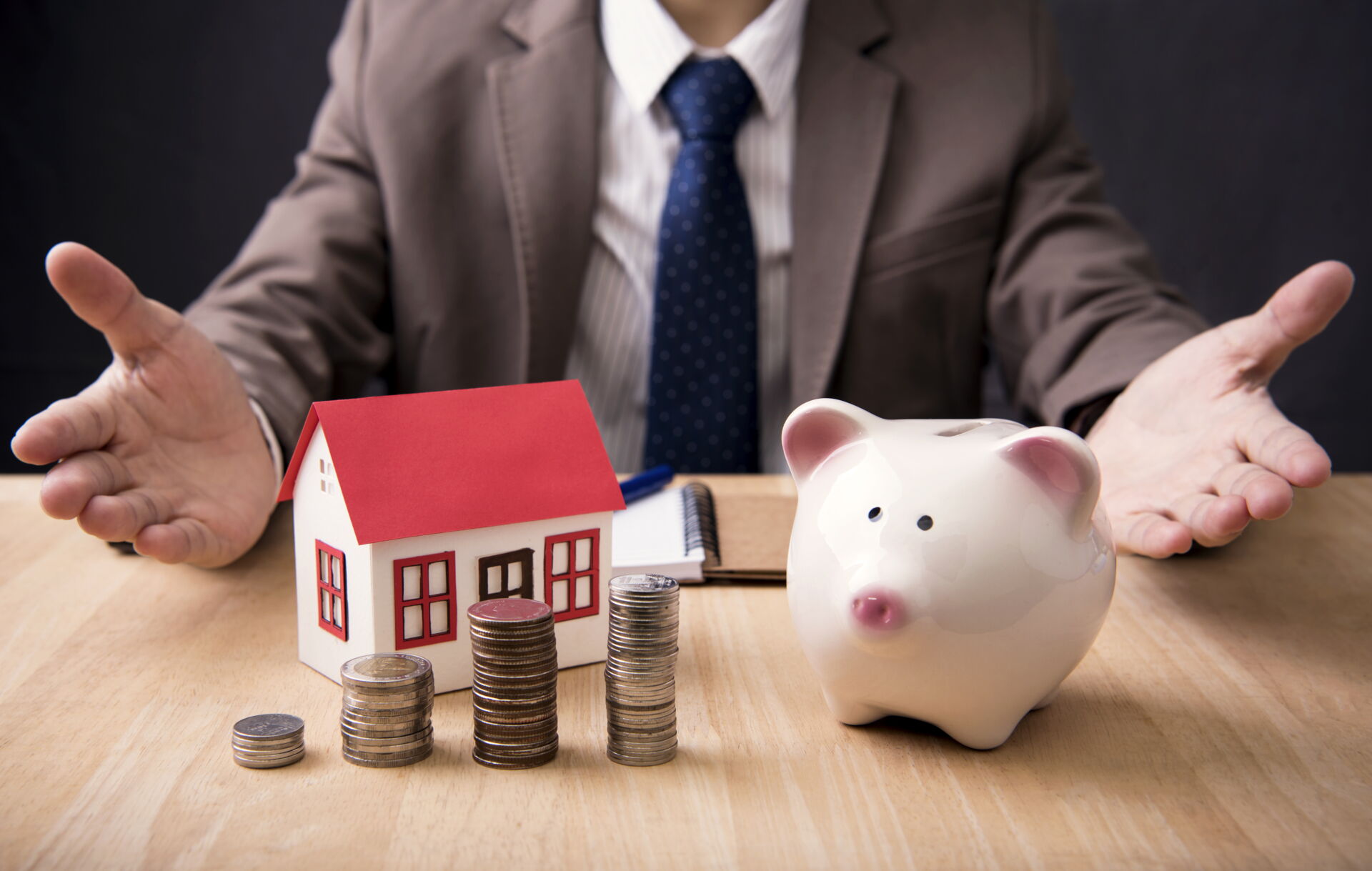  Illustration eines Hauses im Info-Kasten‑Stil